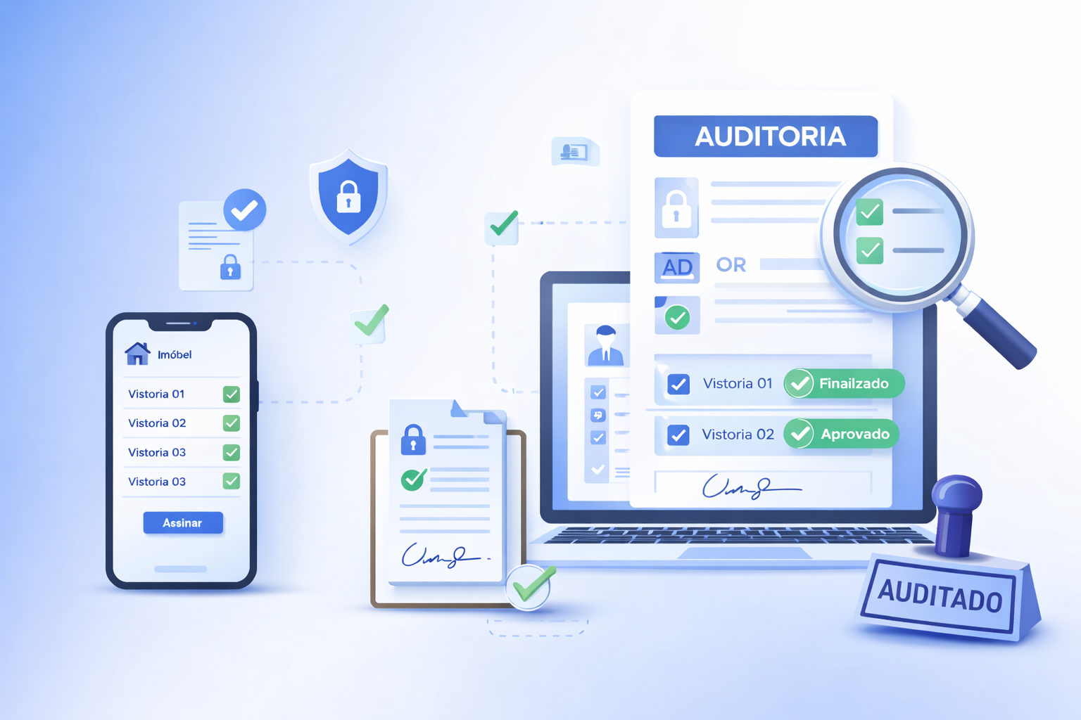 AgileSign - rastreabilidade e trilha de auditoria